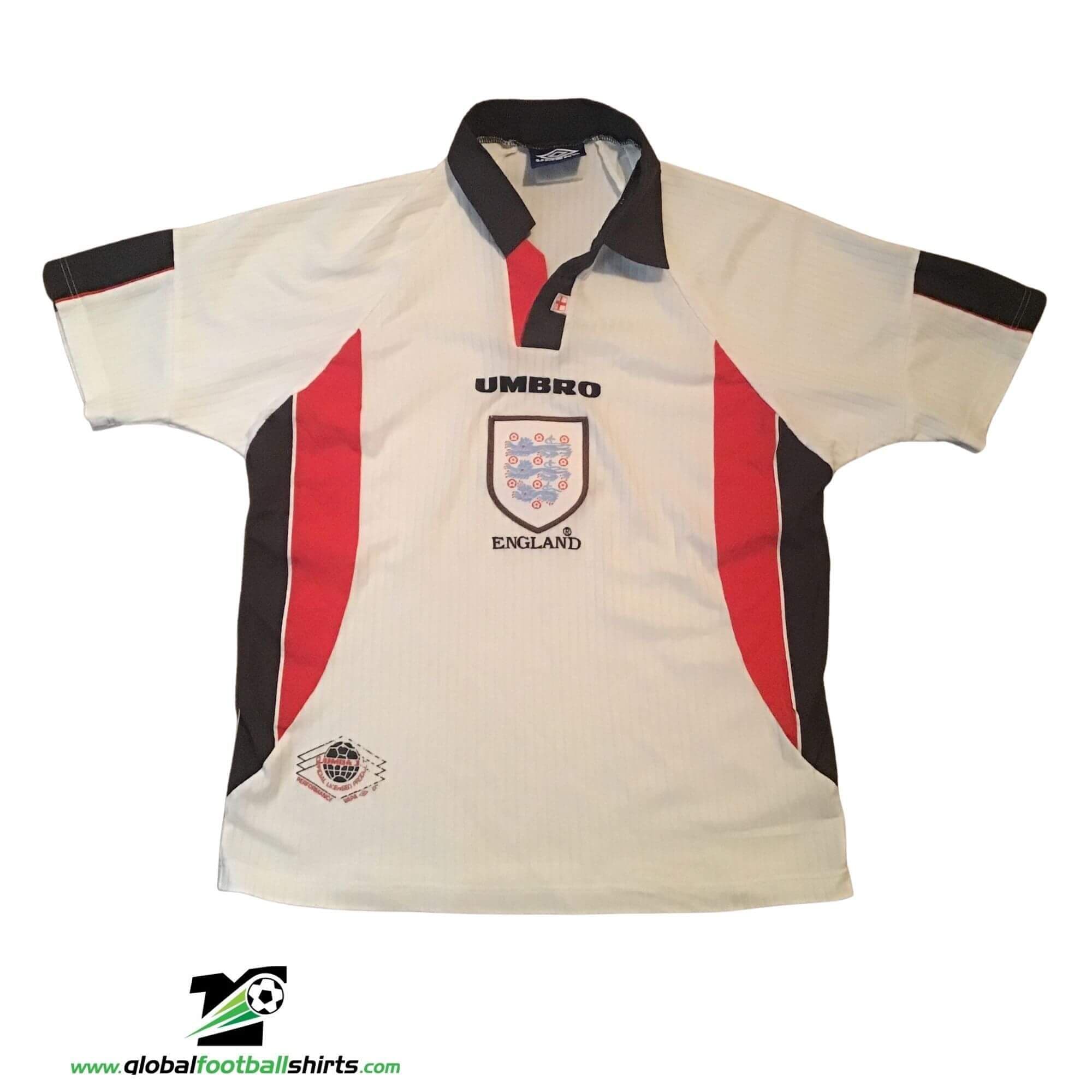 Classic Football Shirts | 1997 England Vintage Old Jerseys