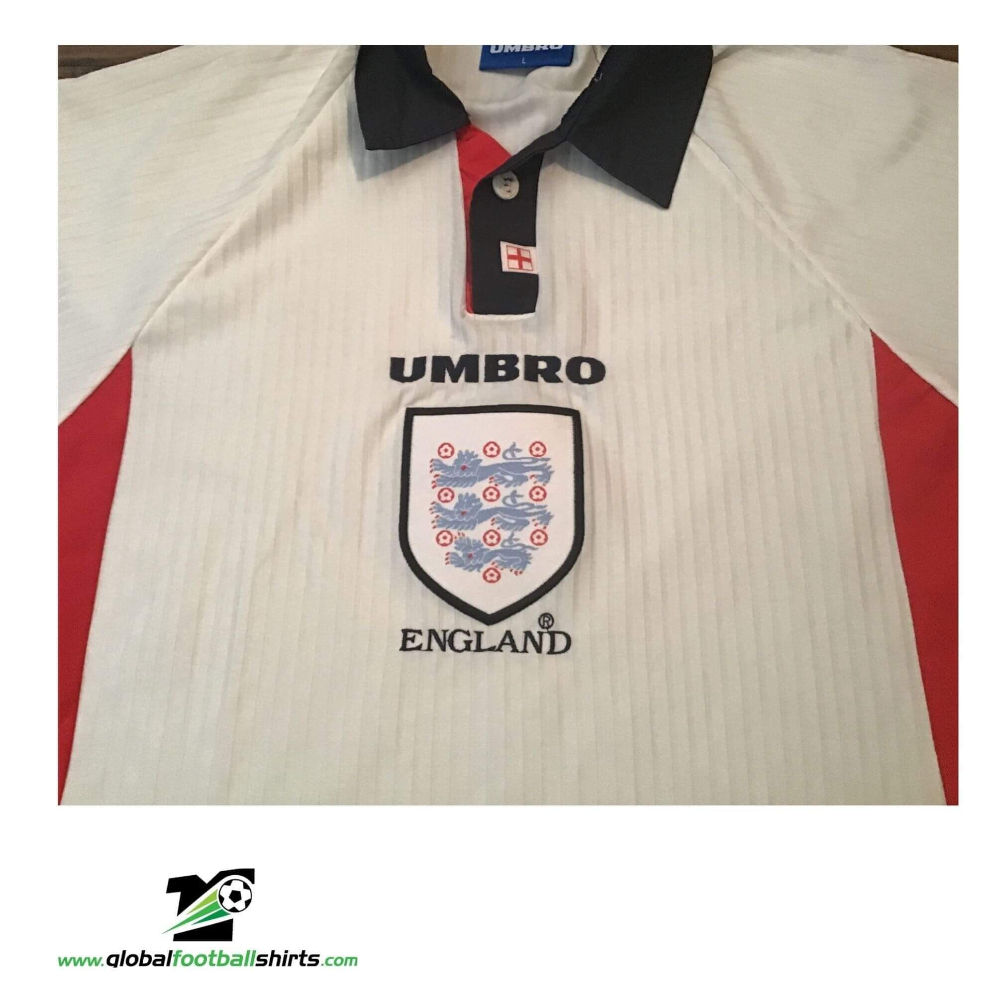 1997/98/99 England  L/S Mサイズ England 1998 Shirt | eBay