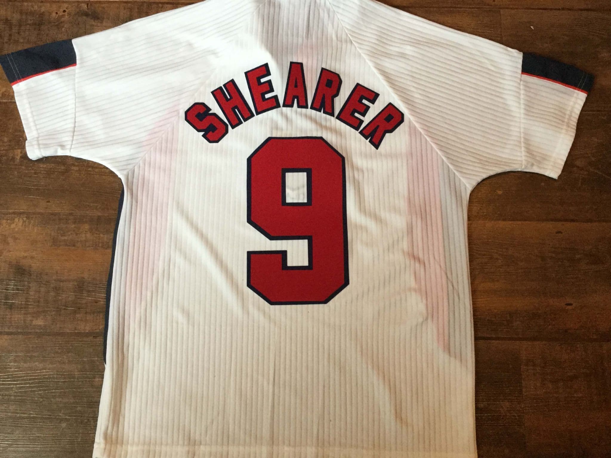 Global Classic Football Shirts 1998 England Shearer Vintage Old