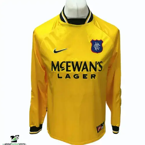 1997 1998 Glasgow Rangers Gk Football Shirt Small