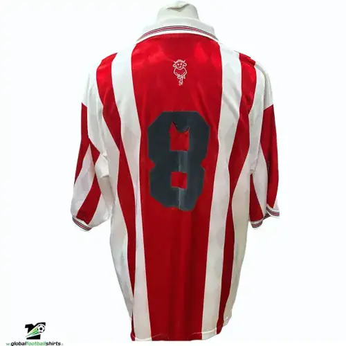 1997 1998 Lincoln City No 8 Match Worn Football Shirt