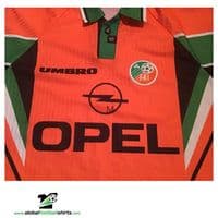 Global Classic Football Shirts | 1997 Ireland Old Vintage Soccer Jerseys