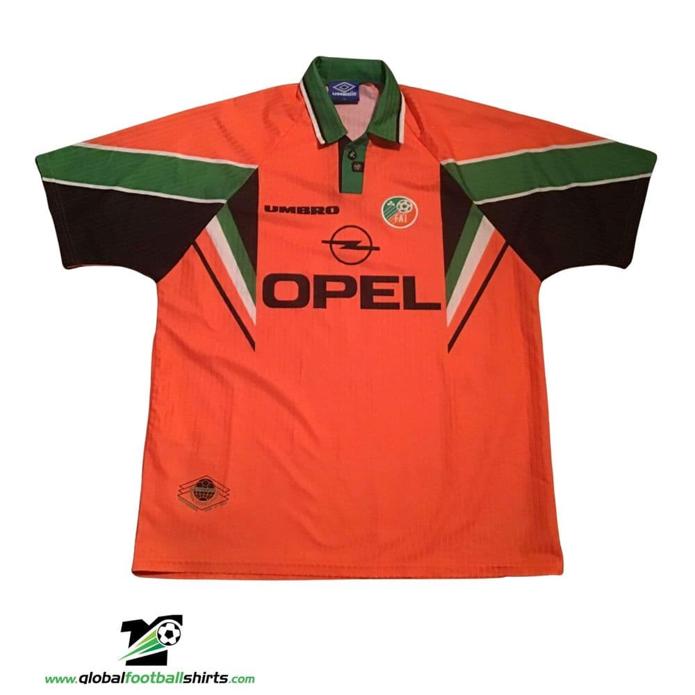 Global Classic Football Shirts 1997 Ireland Old Vintage Soccer
