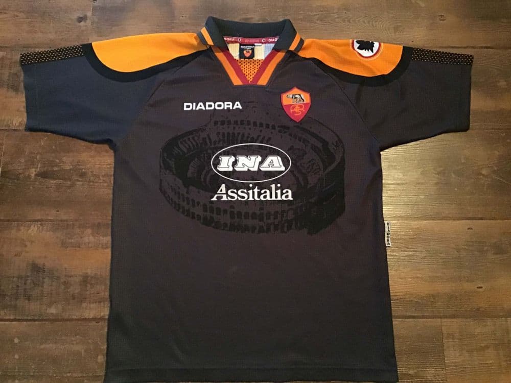 Old Roma Football Shirts / Official Vintage Serie A Soccer