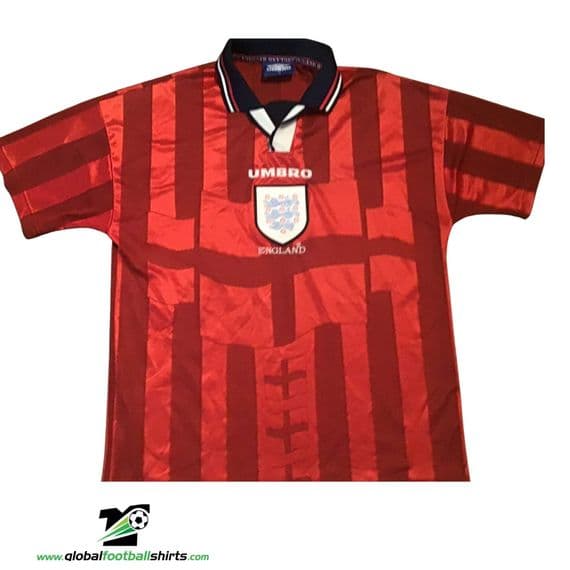 Classic Football Shirts | 1998 1999 England Vintage Old Jerseys