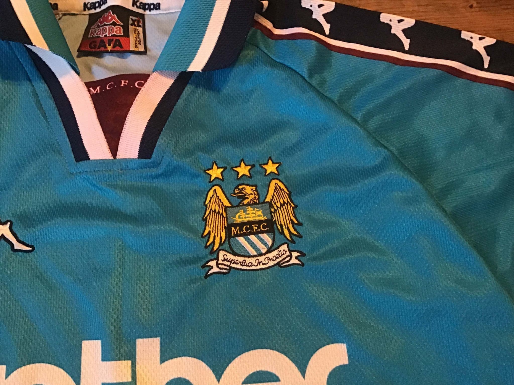 Classic Football Shirts | 1997 Manchester City Vintage Old Jerseys