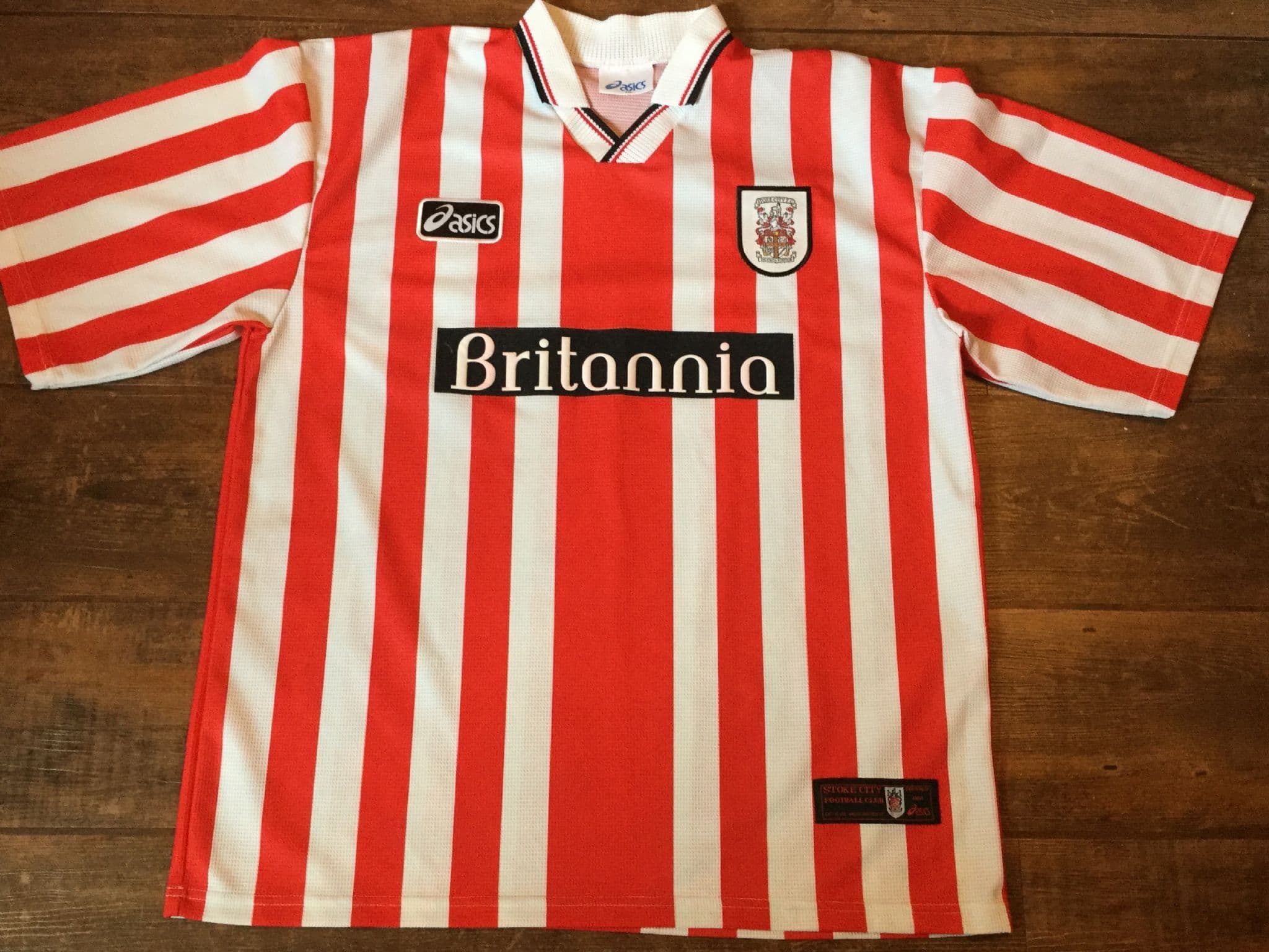 Global Classic Football Shirts 1997 Stoke City Vintage Old
