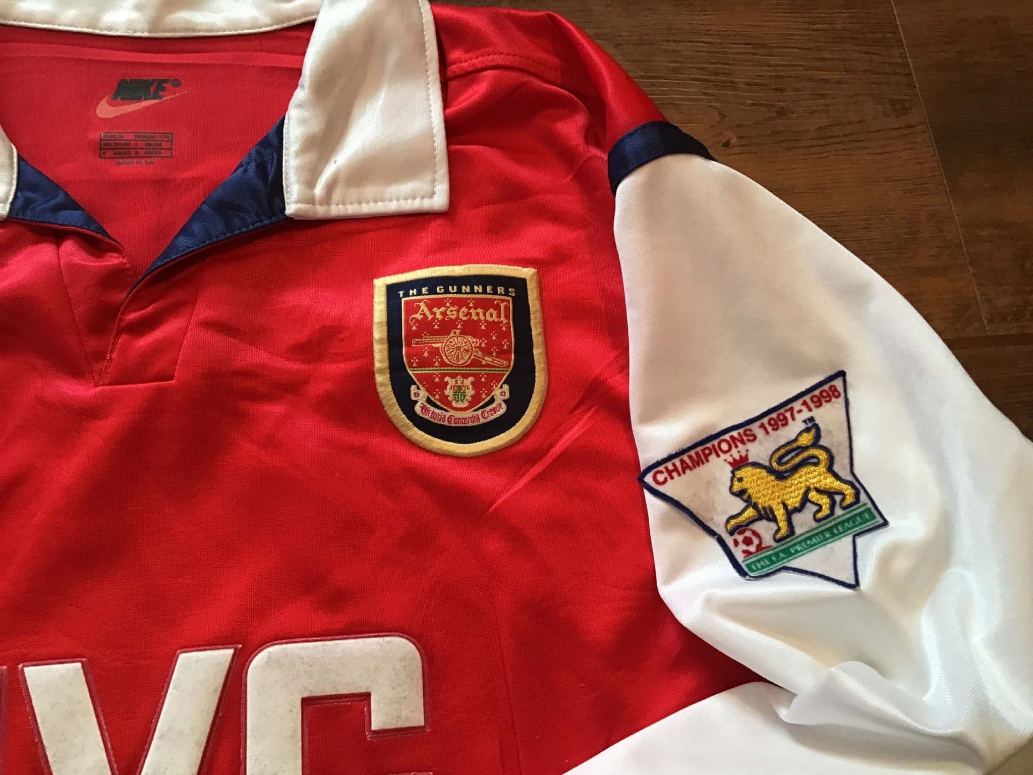 Classic Football Shirts | 1998 Arsenal Vintage Retro Old Soccer