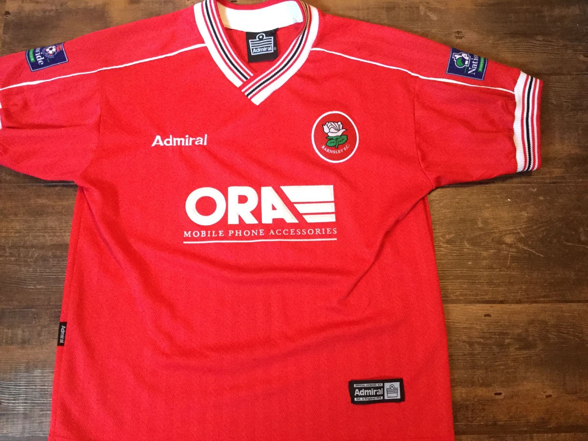 Global Classic Football Shirts 1998 Barnsley Old Vintage Soccer