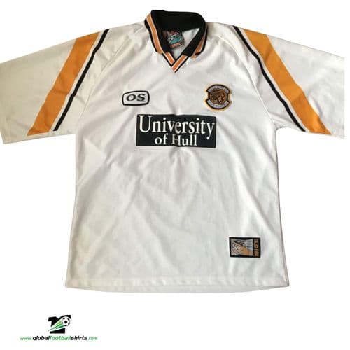 1998 1999 Hull City Away Football Shirt Large