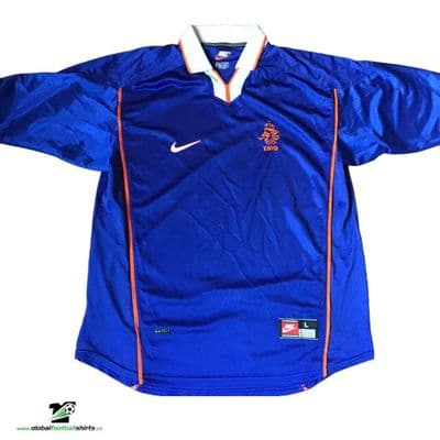 1998 2000 Holland Away Football Shirt Large