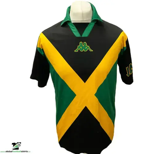 1998 2000 Jamaica Flag Football Shirt Medium
