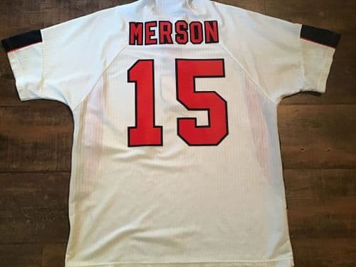 1998 England Merson World Cup Football Shirt XL