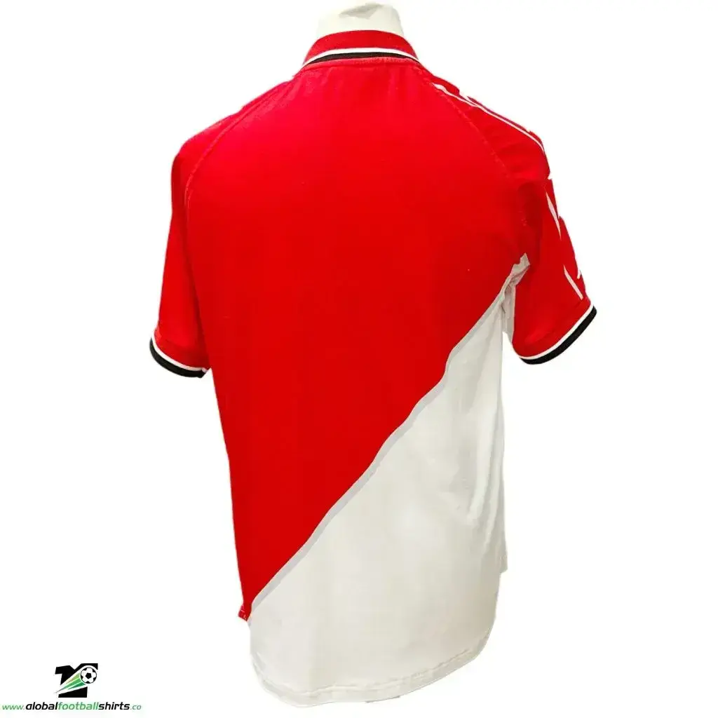 Lot 2 Maillots Foot Monaco Vintage 1999-2000 - Domicile Et Extérieur