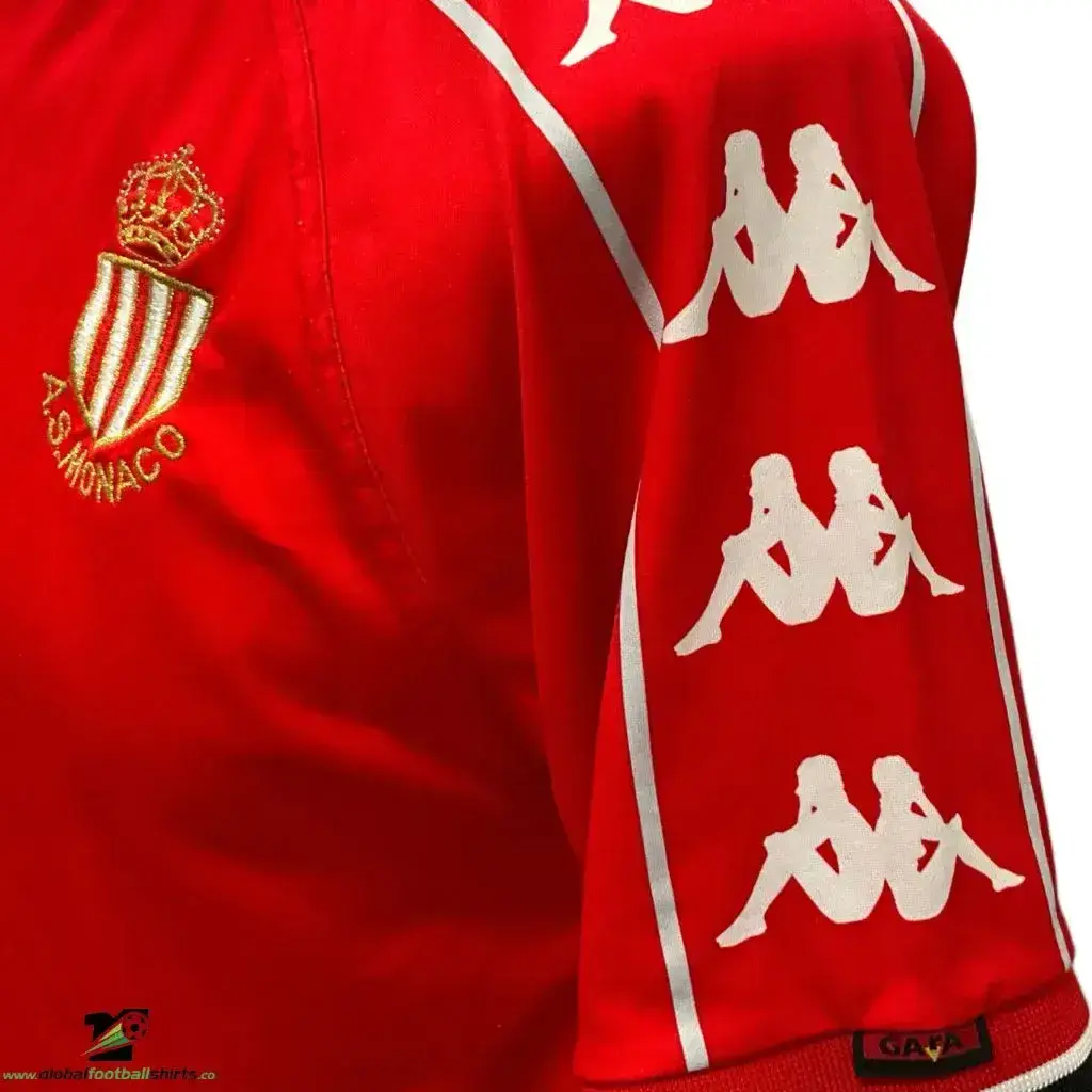 AS MONACO 1999-00 AWAY SHIRT S - MAILLOT FOOTBALL VINTAGE