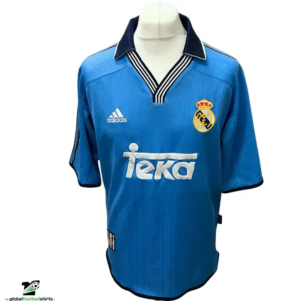 Global Classic Football Shirts 1999 Real Madrid Vintage Retro