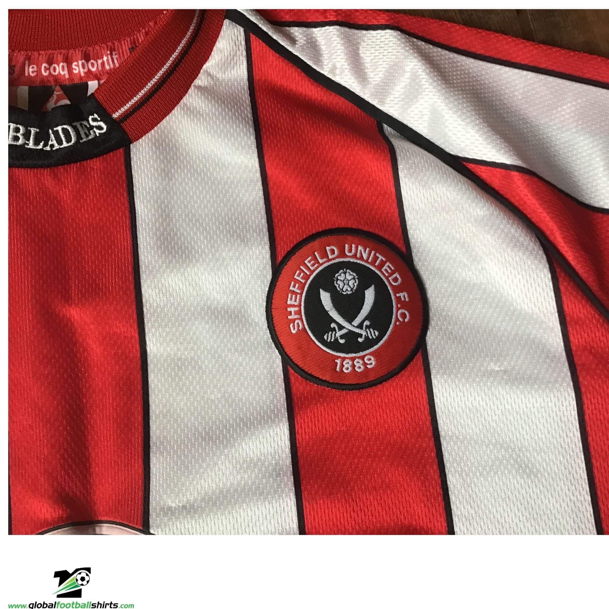 1999-00 Sheffield United Le Coq Sportif Away Shirt *Mint* XL