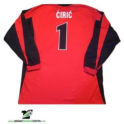 2000 2001 Hajduk Kula Ciric Gk Player Issue Football Shirt 2XL