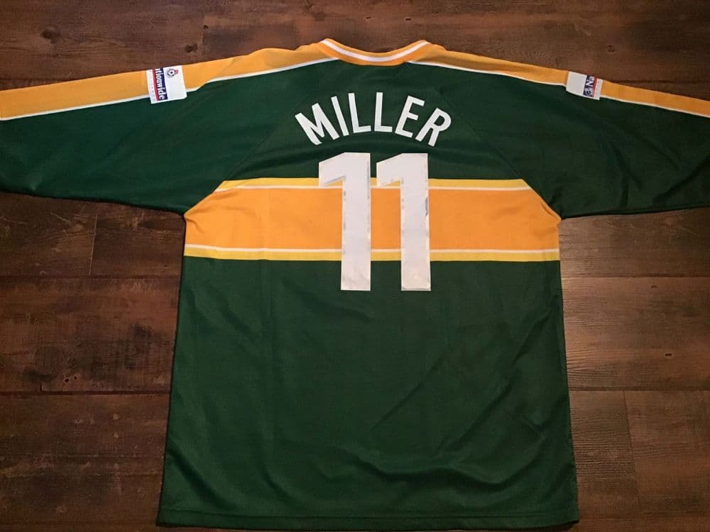 2000 2001 Lincoln City Miller Match Worn Away Football Shirt