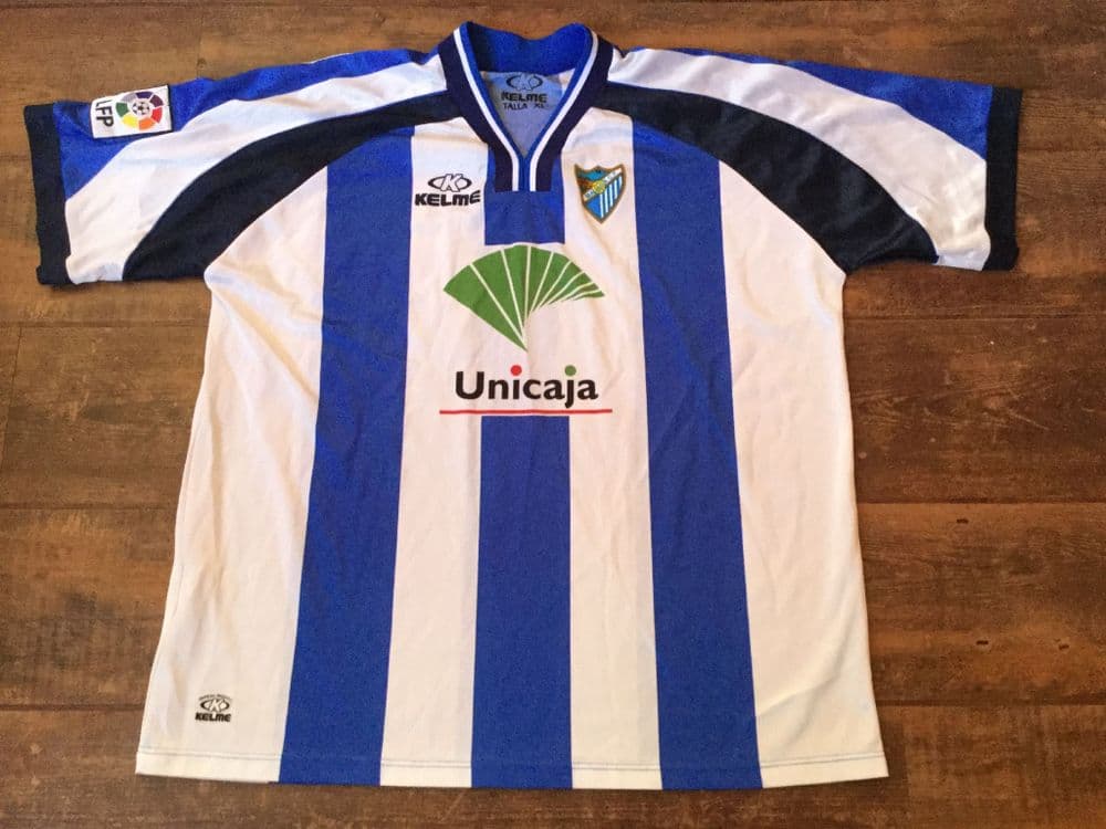 Global Classic Football Shirts 2000 Malaga Vintage Old Soccer Jerseys