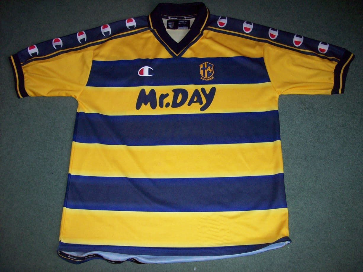 Classic Football Shirts 2000 Parma Vintage Football Shirts Old