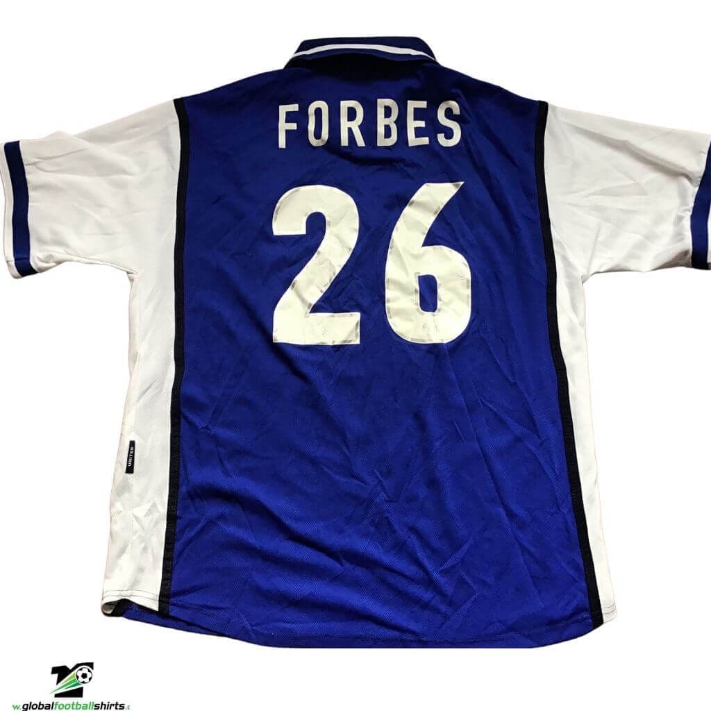 サウスエンドユナイテッド　2000-2001 ユニフォーム Southend United Home football shirt 2000 - 2001. Sponsored