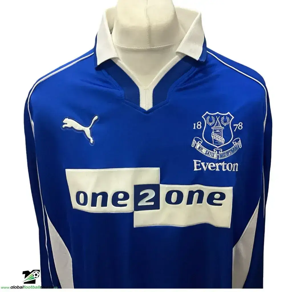 2000 2002 Everton Vintage Football Shirts Old Jerseys