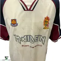 Classic Football Shirts | 2000 Iron Maiden Vintage Old Soccer Jerseys