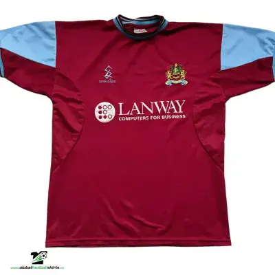 2001 2002 Burnley Football Shirt Medium