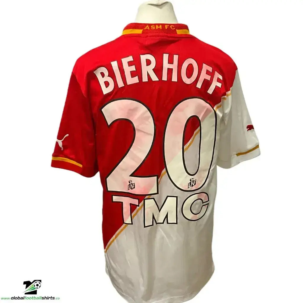 2001 2002 Monaco Vintage Football Shirts Old Soccer Jerseys
