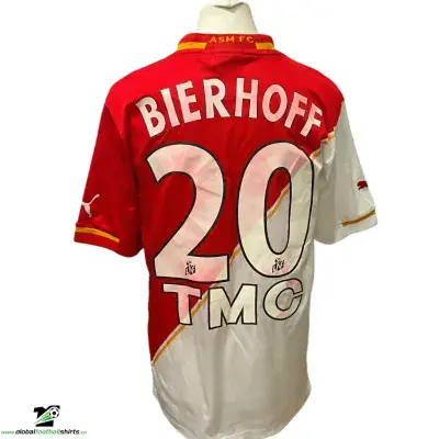 2001 2002 Monaco Bierhoff Home Football Shirt Adults Large