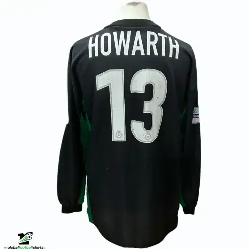 2001 2002 York City Howarth Match Worn Gk Goalkeepers Football Shirt Large