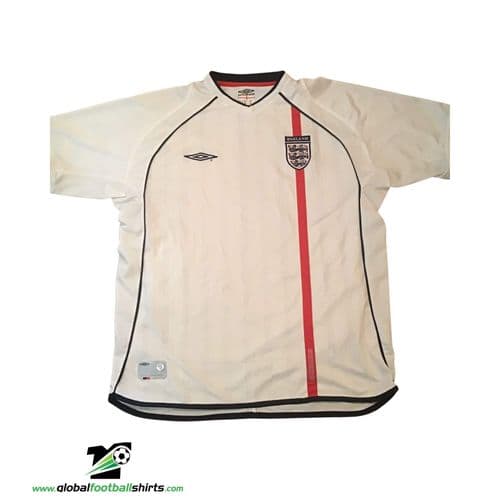 2001 2003 England Home Football Shirt Adults XL