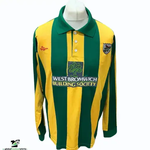2001 2003 West Bromwich Albion WBA L/s Away Football Shirt XL
