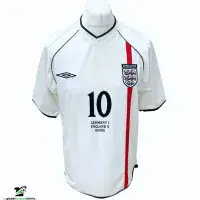 2001 England Classic Football Shirts Vintage Old Jerseys