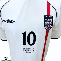 2001 England Classic Football Shirts Vintage Old Jerseys