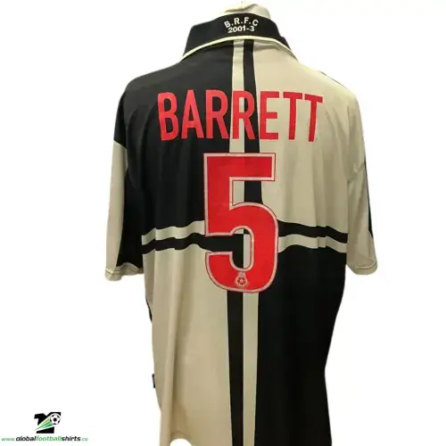 2002 2003 Bristol Rovers Barrett Player Issue Away Football Shirt