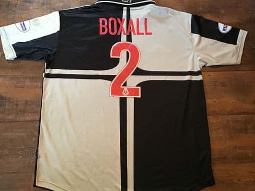 2002 2003 Bristol Rovers Boxall Player Issue Away Football Shirt