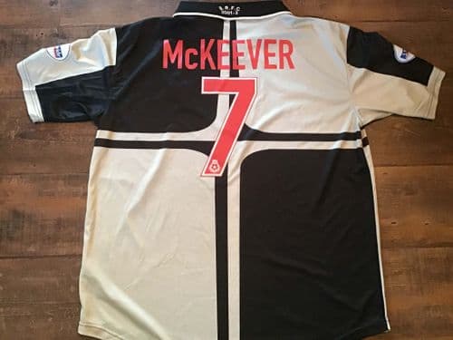 2002 2003 Bristol Rovers McKeever Player Issue Away Football Shirt