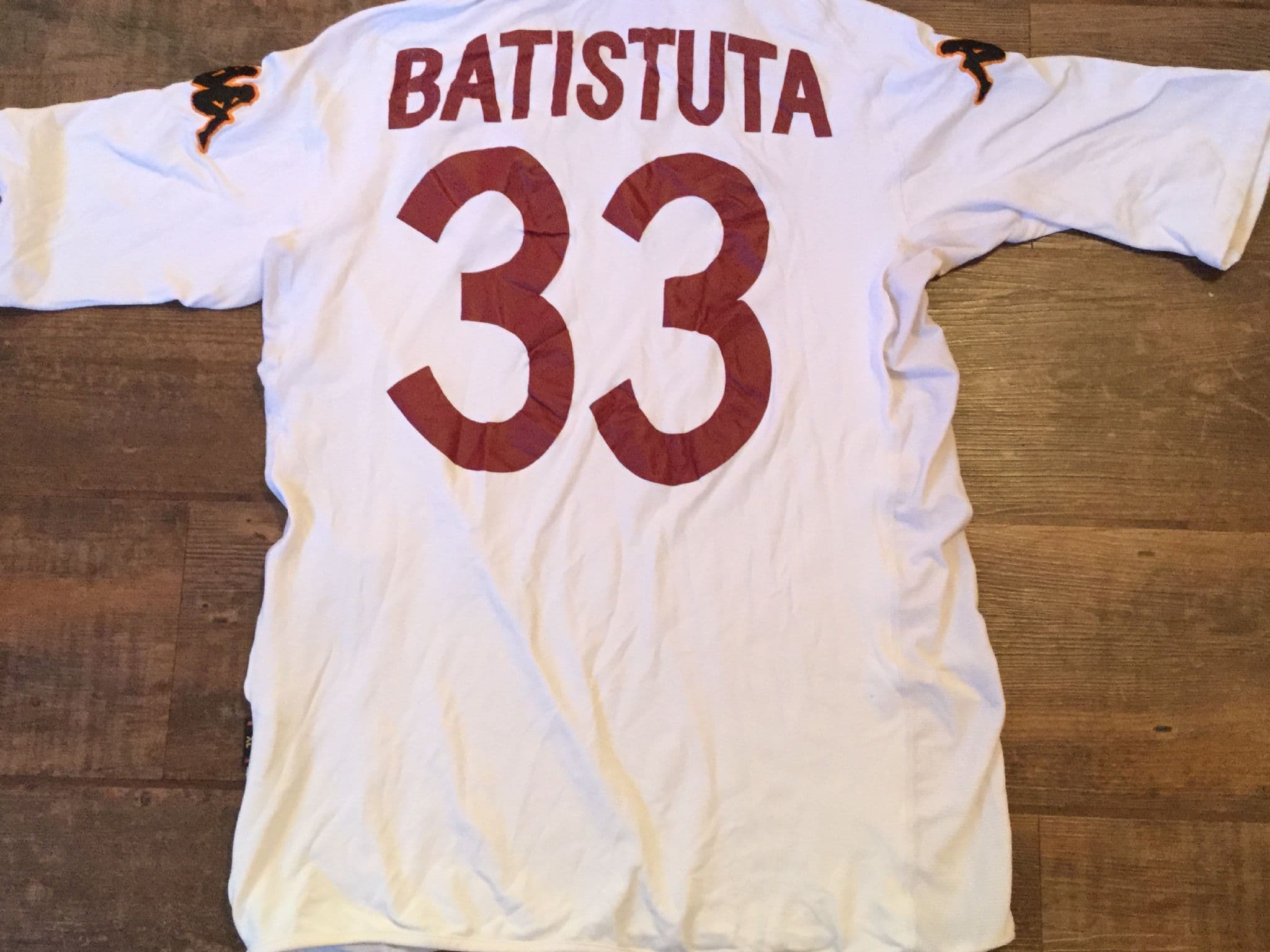 Foot Collectors | Maglia da trasferta AS Roma 2001-2002 maniche lunghe