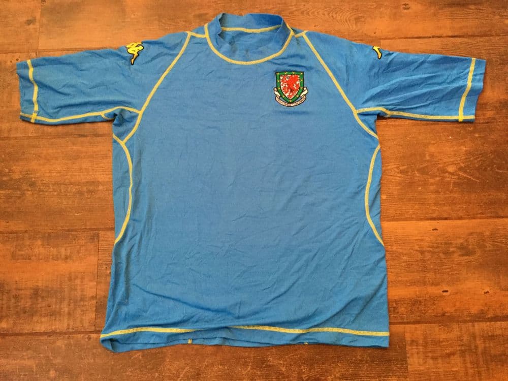 Maillot Kappa Pays De Galles Domicile 2004-2006 – Rouge, Taille XXL, état Impeccable