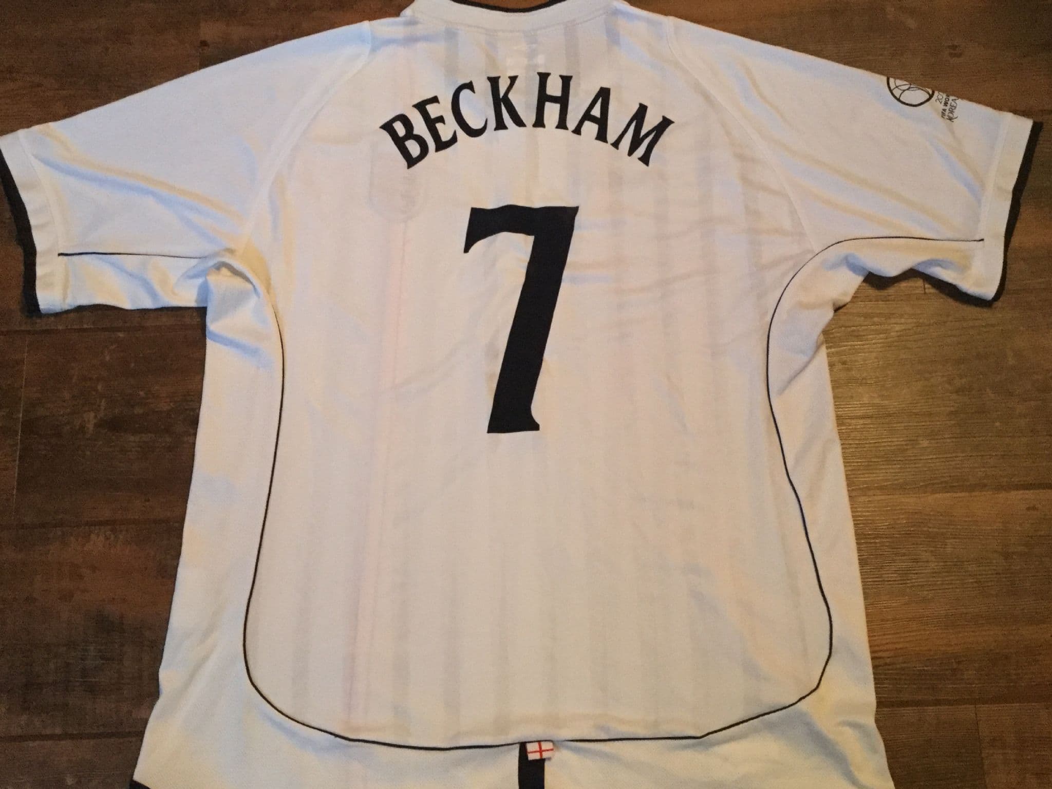 Maillot Angleterre vintage Coupe du Monde 2003 – Vintage Football Area