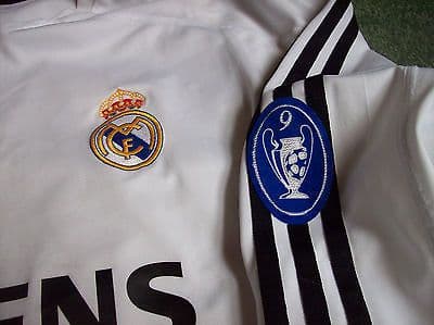 Camiseta real madrid 2003 2004 de segunda mano