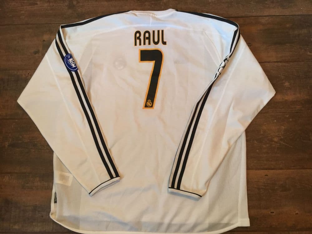 Global Classic Football Shirts | 2003 Real Madrid Raul Vintage Old