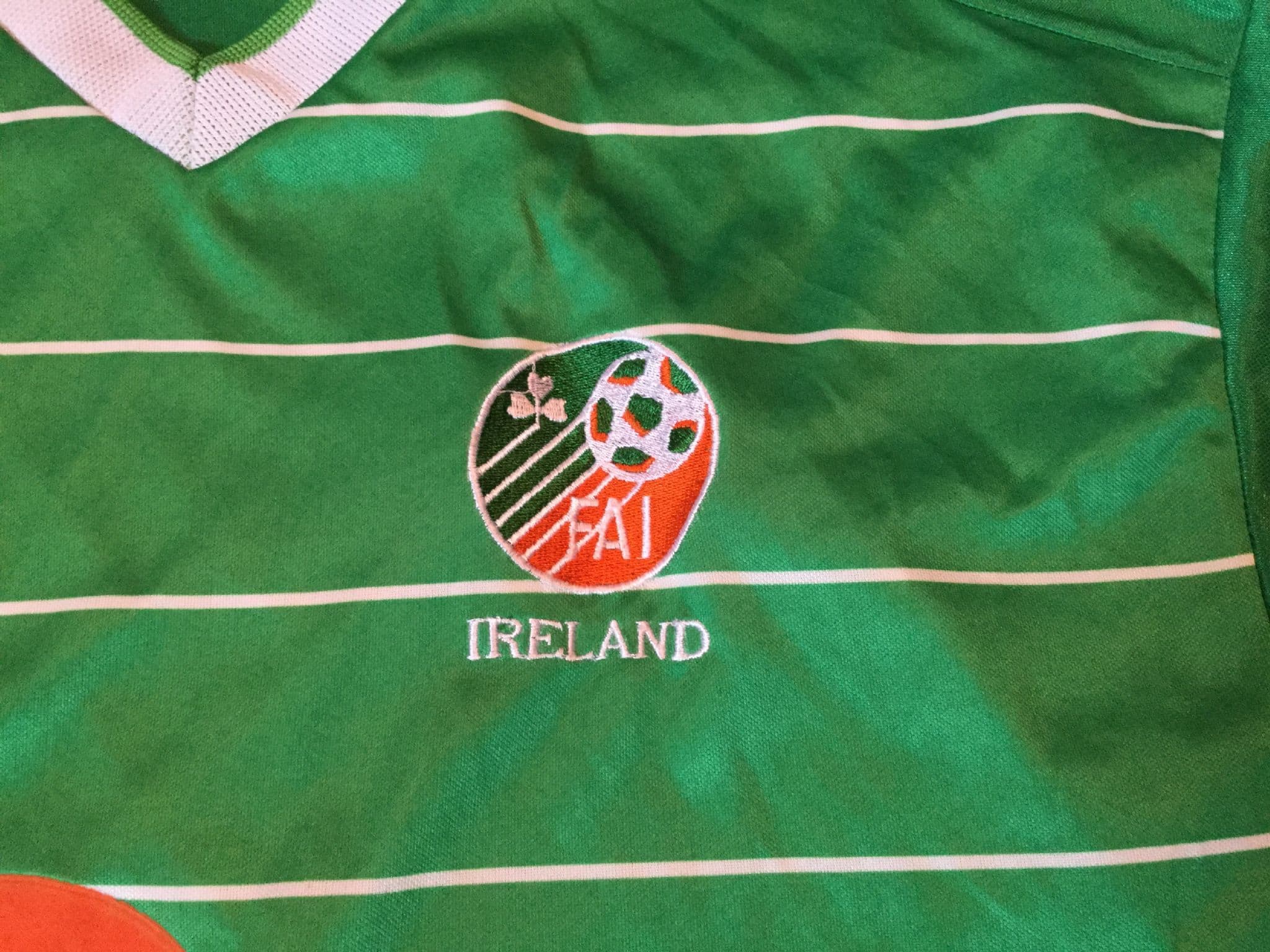 Maillot Vintage Irlande Extérieur 2003-2004 - Umbro N°12 Taille XL