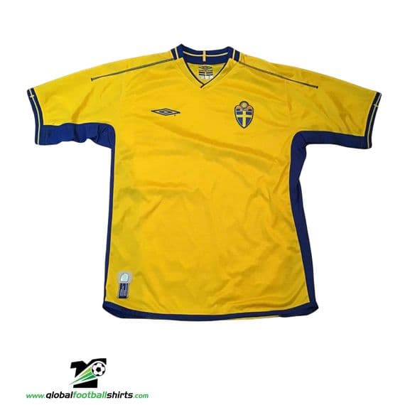 Classic Football Shirts | 2003 Sweden Vintage Old Soccer Jerseys