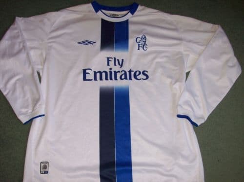 Maillot Chelsea Umbro Domicile 2003-2005 – Taille L Adulte Bleu