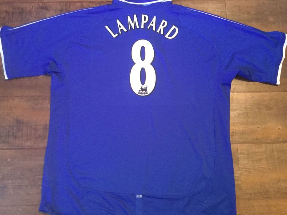 Homme Football Maillot Frank Lampard #8 Tenues Extérieur Bleu Clair 202021 Chemise P 19383