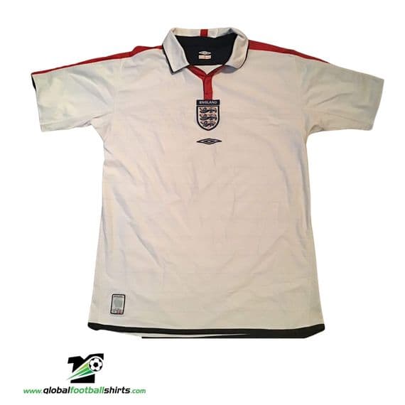 Classic Football Shirts | 2003 2004 England  Vintage Old Soccer Jerseys