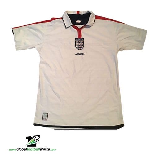 2003 2005 England Home Shirt Medium